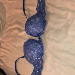 Purple Floral Victoria’s Secret Bra